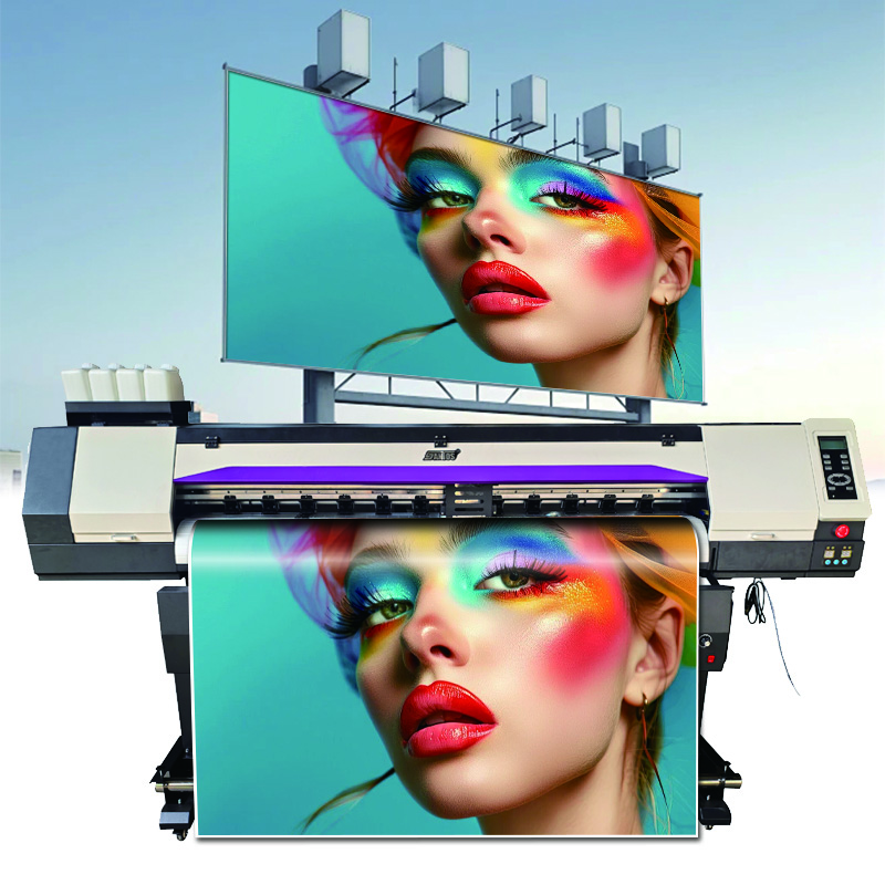 Commercial Wallpaper Printing - Santos 1.6M Eko Solvent Yazıcı Tabela