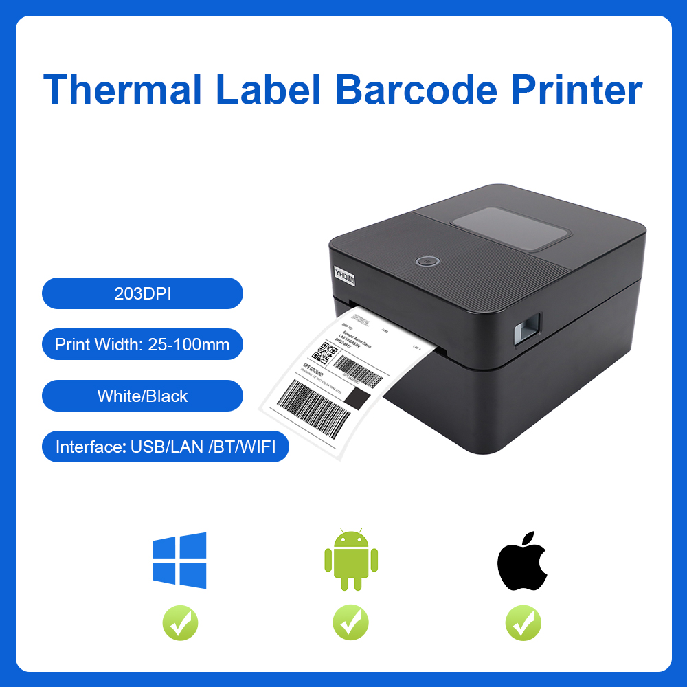 Commercial Printing Options - YHDAA 4 İnç Termal Kargo Etiketi