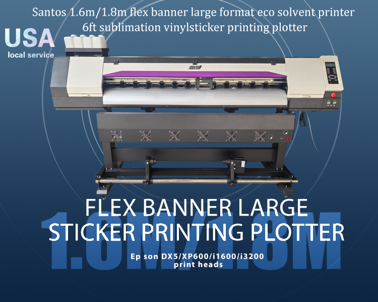 Santos 1.6M Eko Solvent Yazıcı - Commercial Wallpaper Printing incelemesi ve fiyatı