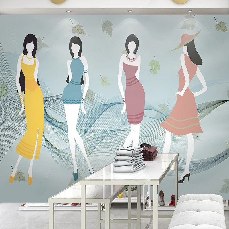 Özel Duvar Modern taze Alışver - Commercial Wallpaper Printing incelemesi ve fiyatı