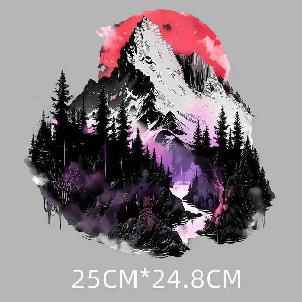 25 cm Kar Dağ Manzarası Demir  - Printable Heat Transfer Vinyl incelemesi ve fiyatı