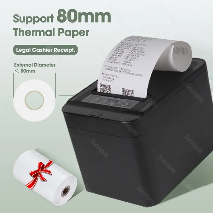 Soonpos 80mm Termal POS Fiş Ya - Commercial Wallpaper Printing incelemesi ve fiyatı