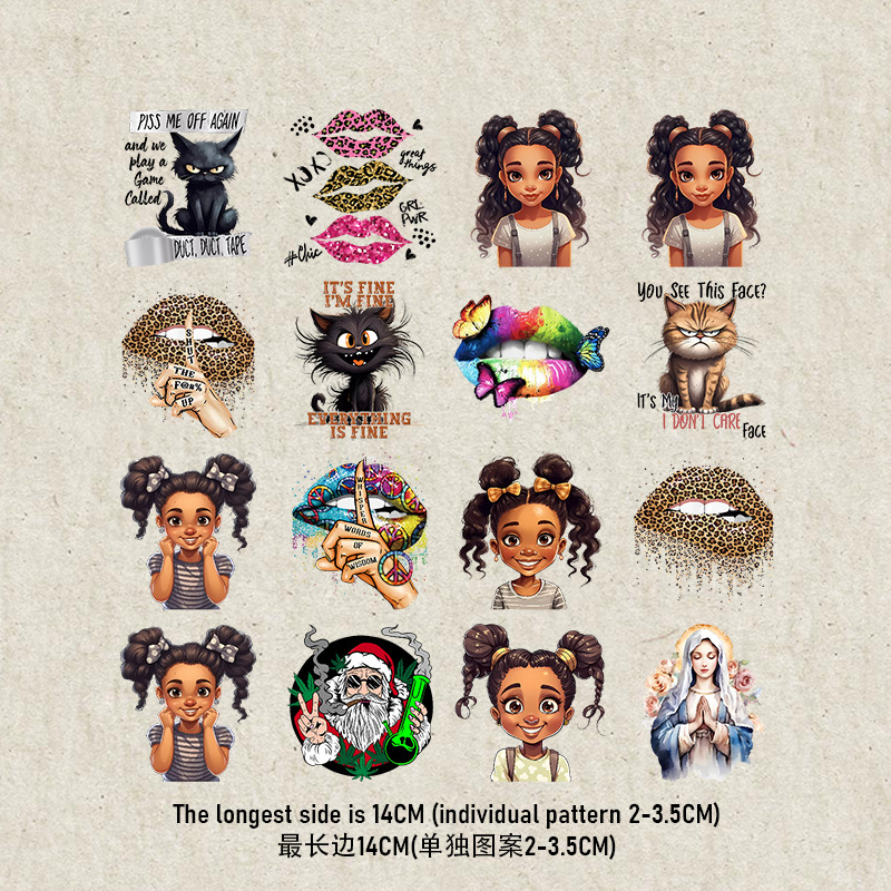 Karikatür Ayçiçeği Kedi seti ı - Printable Heat Transfer Vinyl incelemesi ve fiyatı